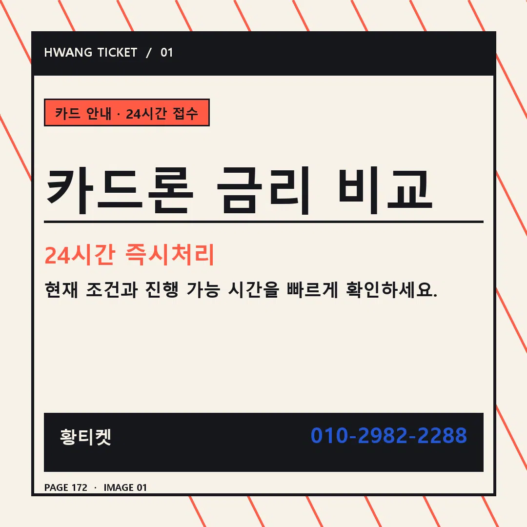 카드론 금리 비교 안내 1